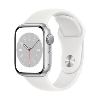 Apple Watch Series 8 Caixa em alumínio prateado...