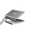 Adaptador USB-C HUB Multiport 8In1 Space Grey (Ep)