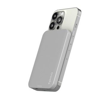 Carregador Power Bank 5000mAH (Alum Mag) Silver (Ep)