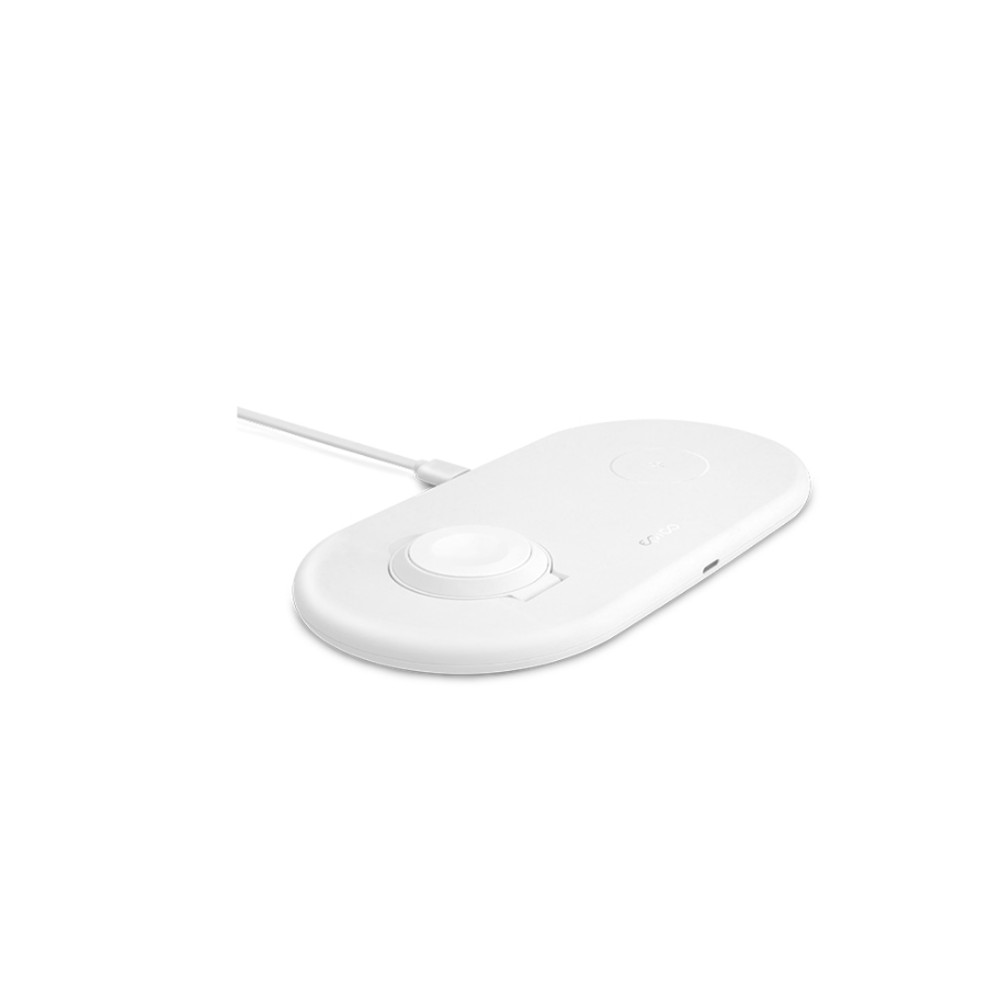 Carregador (Wireless Charging Base) 2in1 White (Ep)