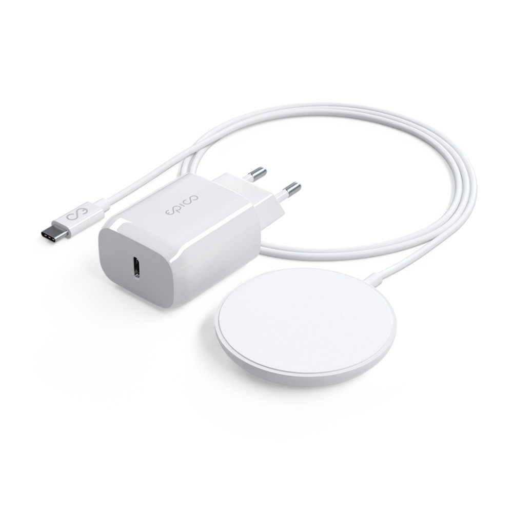 Carregador Tomada/Cabo (Bundle Mag Wireless) White (Ep)