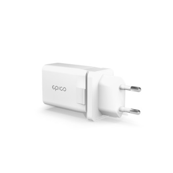 Carregador Branco 20W c/Adaptadores US/UK/EU