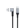 Cabo Carregamento Magnetico USB-C p/USB-C Grey