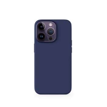 Capa Magsafe Silicone p/IPhone 15 Blue