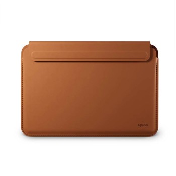 Capa Sleeve em Pele Macbook Air/Pro 13,3” Brown