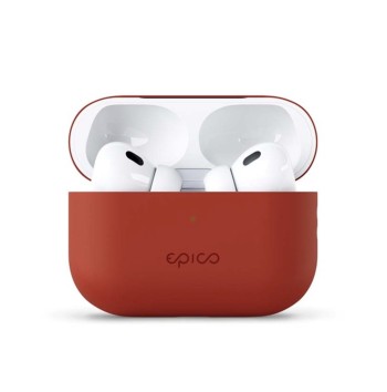 CAPA SILICONE P/ AIRPODS PRO 2 - VERMELHO