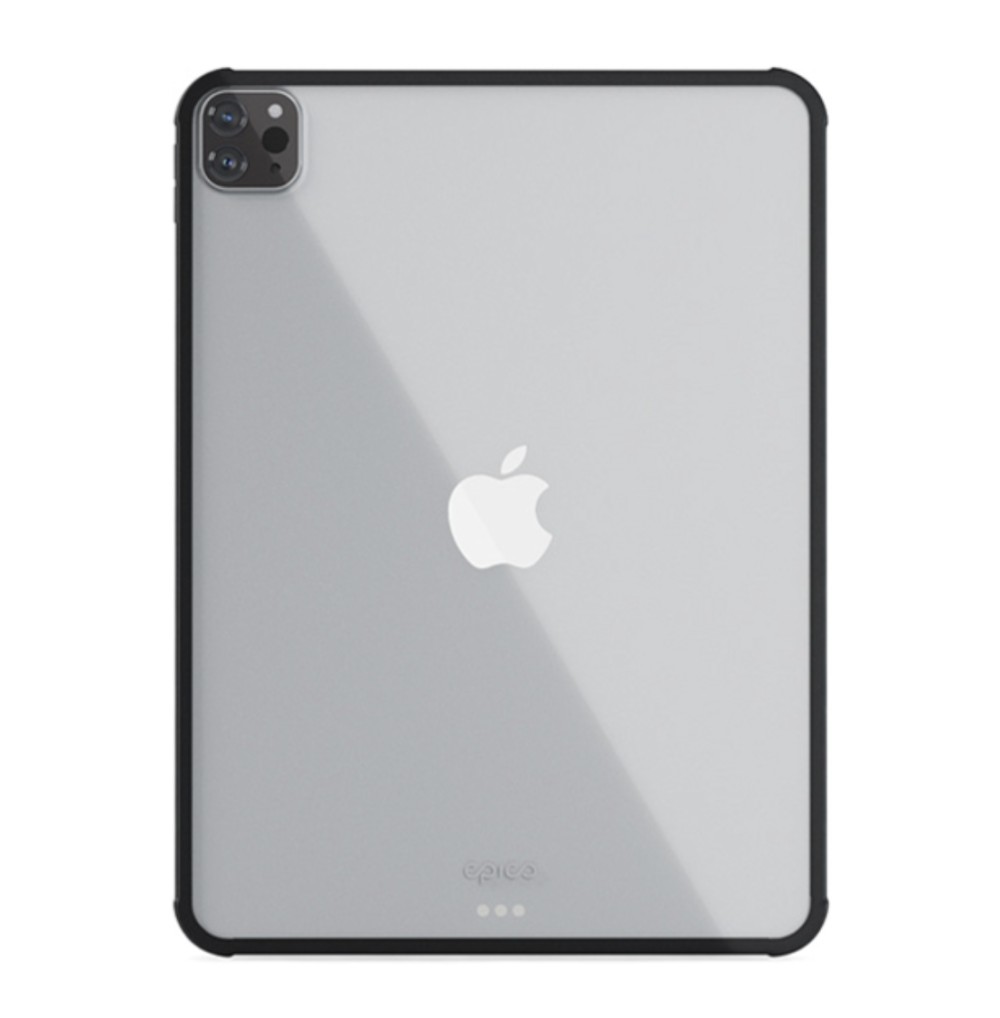 CAPA HERO P/ IPAD PRO 11" (M4) - TRANSPARENTE/PRETA