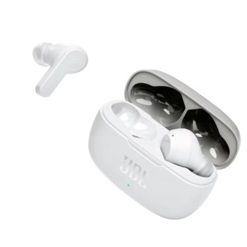 Auriculares JBL Wave 200 TWS, Bluetooth, Branco