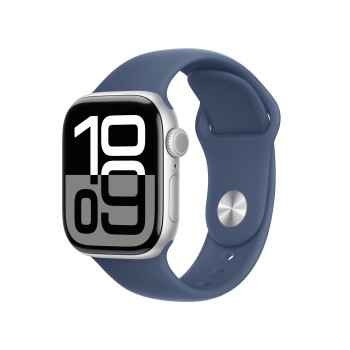 APPLE WATCH S10 GPS 42MM CINZA PRATA ALUM SPORT...