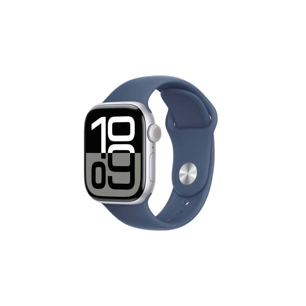 APPLE WATCH S10 GPS 42MM CINZA PRATA ALUM SPORT (M/L)