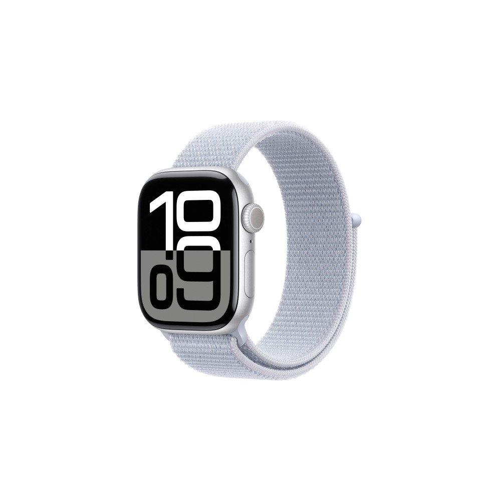 APPLE WATCH S10 GPS 42MM CINZA PRATA ALUM SPORT