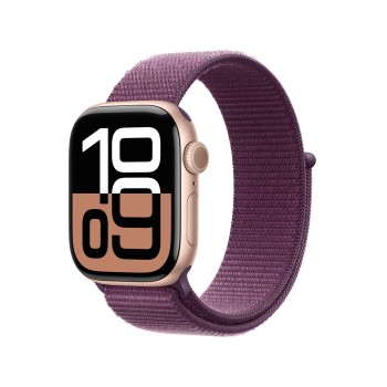 APPLE WATCH S10 GPS 42MM ROSA/DOURADO ALUM SPORT