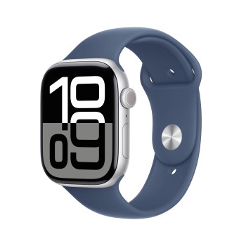 APPLE WATCH S10 GPS 46MM CINZA PRATA ALUM SPORT...