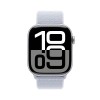 APPLE WATCH S10 GPS 46MM CINZA PRATA ALUM SPORT