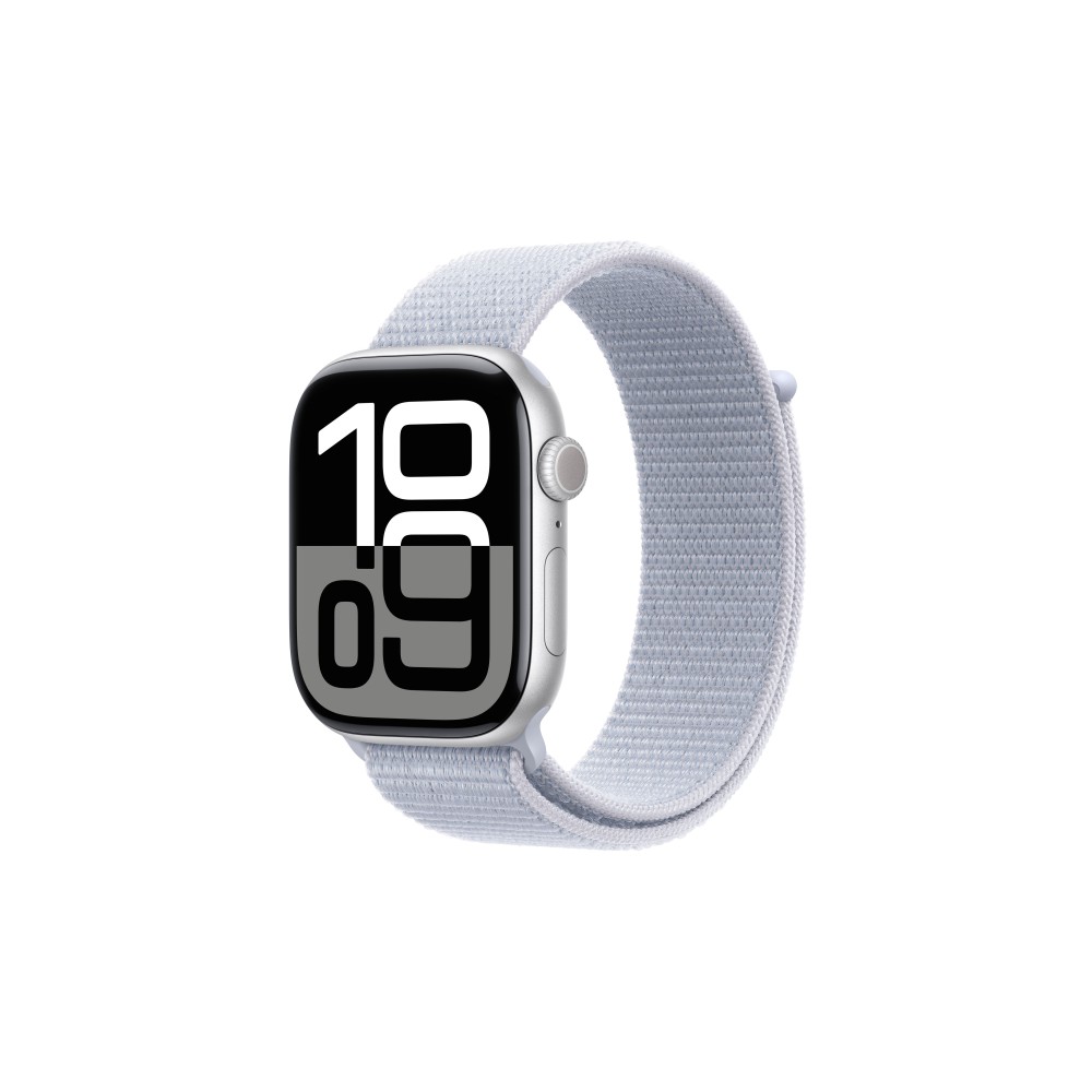 APPLE WATCH S10 GPS 46MM CINZA PRATA ALUM SPORT