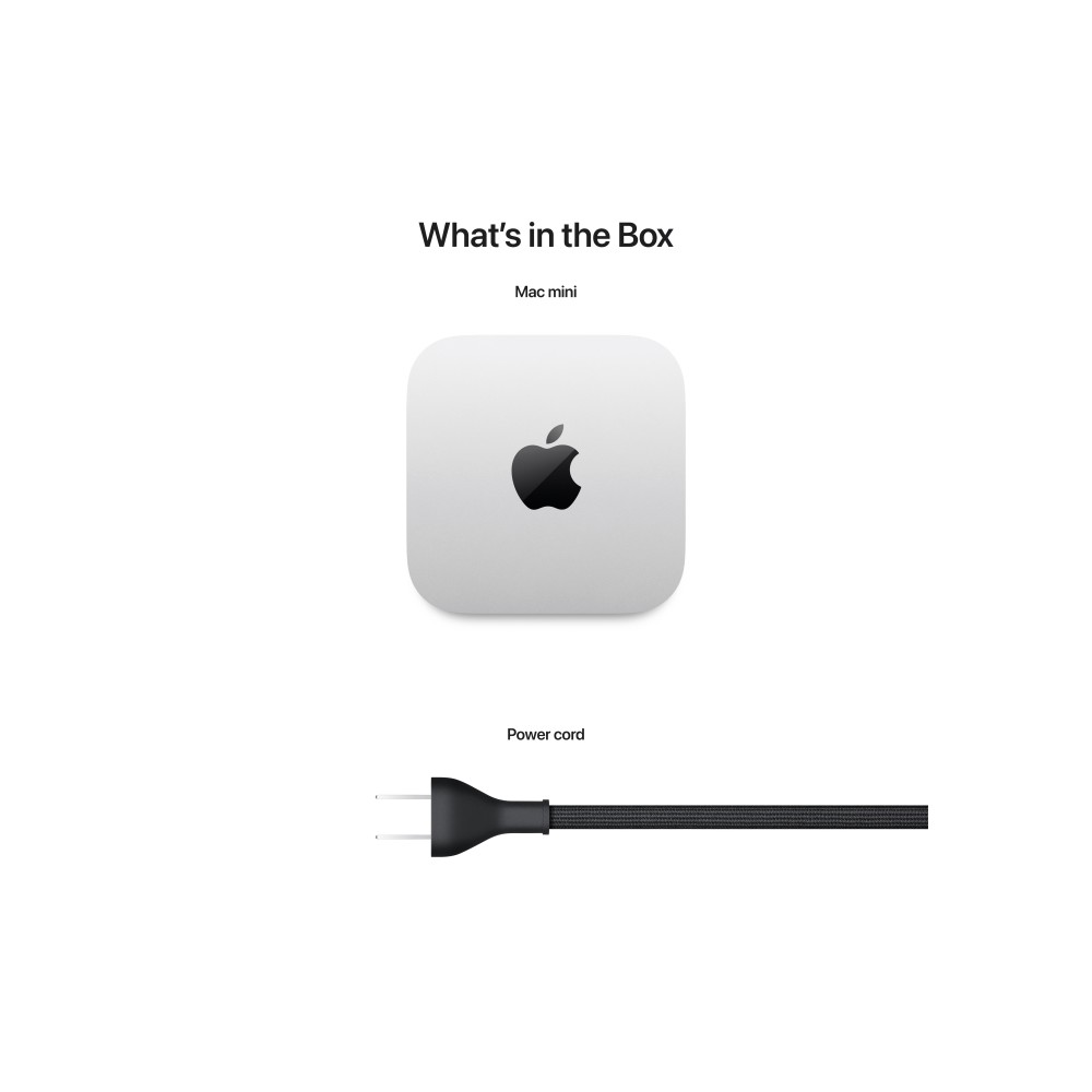 Mac mini M4 10c CPU/10c GPU 16GB/256GB