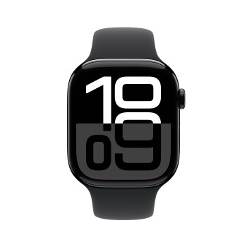 APPLE WATCH SERIES 10 GPS 46MM JET BLACK AL C/ BLACK SPORT