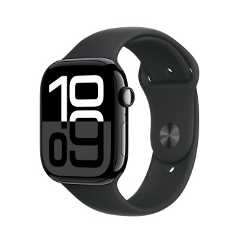 APPLE WATCH SERIES 10 GPS 46MM JET BLACK AL C/...