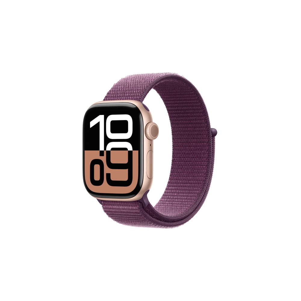 APPLE WATCH SERIES10 GPS42MM ROSA GOLD AL C/PLUM SPORT