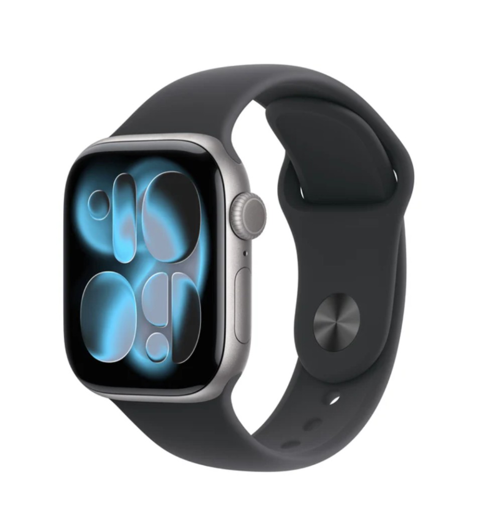 APPLE WATCH SERIES 11 GPS 42MM SPACE GREY AL C/ BLACK SPORT