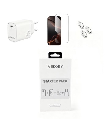 STARTER PACK VEKOBY P/ IPHONE 17 PRO MAX