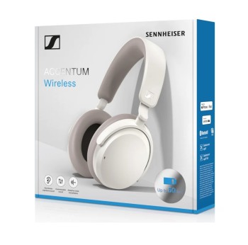 Auscultadores Sennheiser Accentum Bluetooth Anc s/fio White